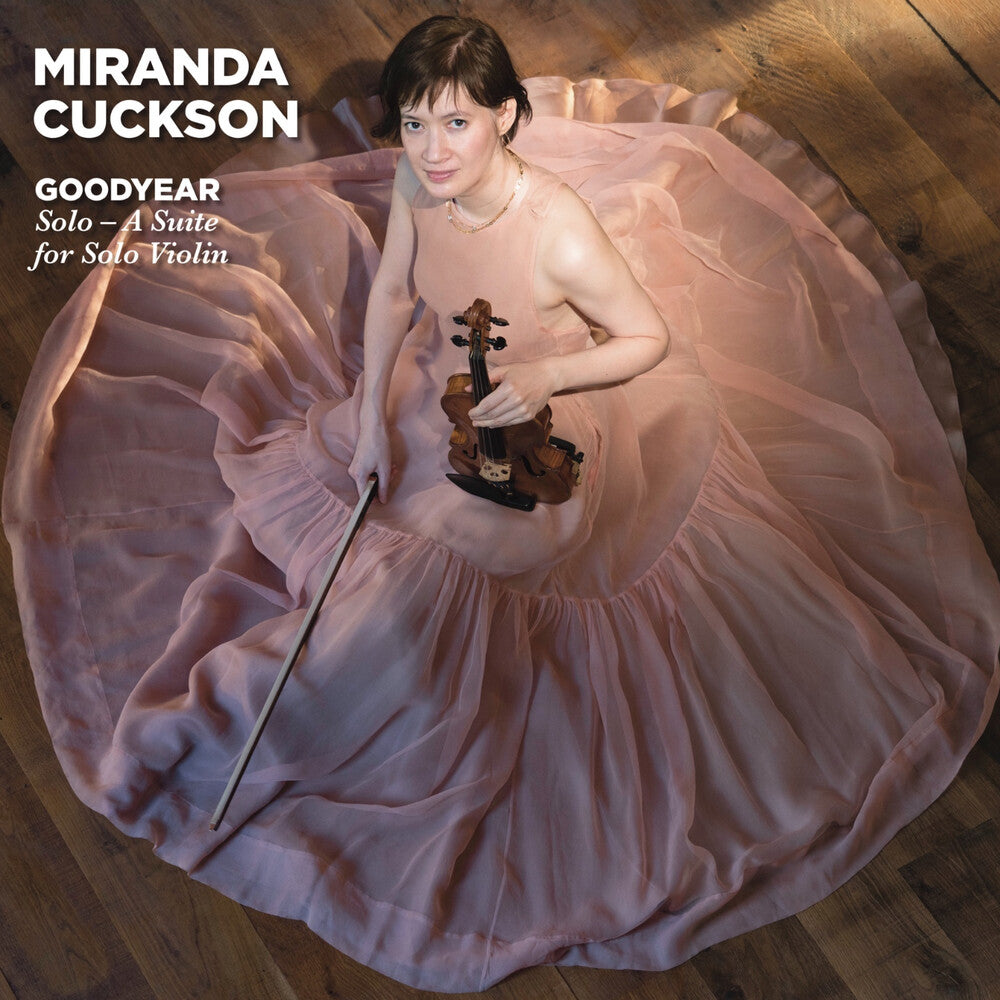 the album cover for Miranda Cuckson - Miranda Cuckson