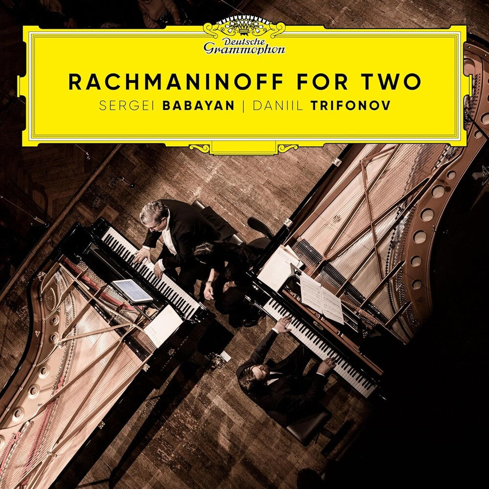 the album cover for Rachmaninoff / Daniil Trifonov / Babayan,Sergei - Rachmaninoff: Duos (Can)