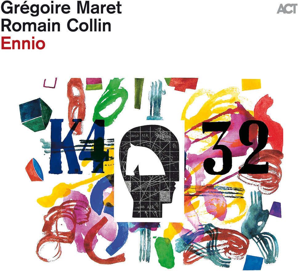 the album cover for Gregoire Maret / Collin,Romain - Ennio