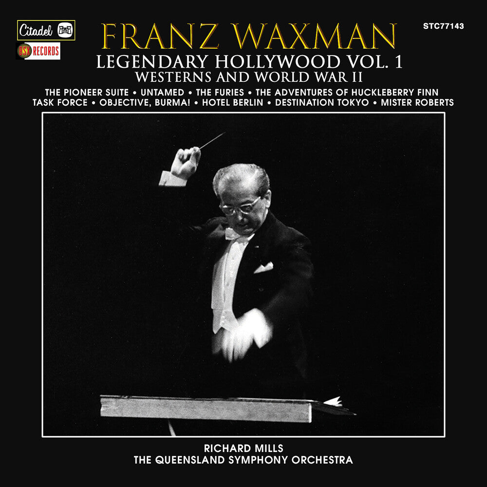 the album cover for Franz Waxman - Legendary Hollywood: Franz Waxman Vol. 1