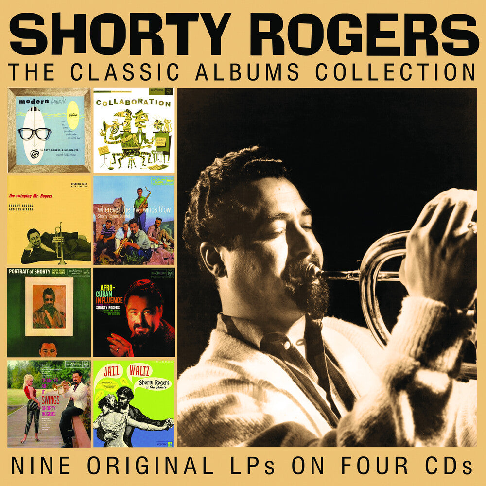 the album cover for Shorty Rogers - Classic Albums Collection