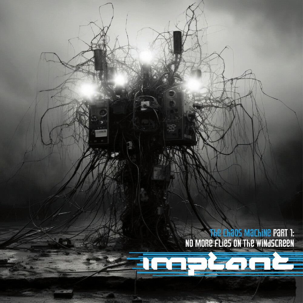 the album cover for Implant - Chaos Machines Part 1: No More Flies On The