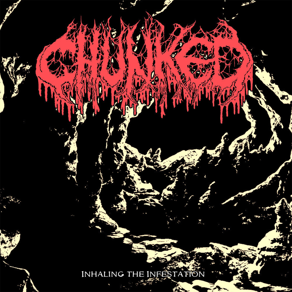the album cover for Chunked - Inhaling The Infestation
