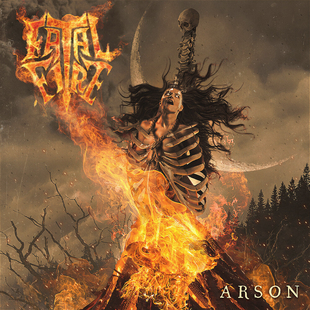 the album cover for Fatal Fire - Arson