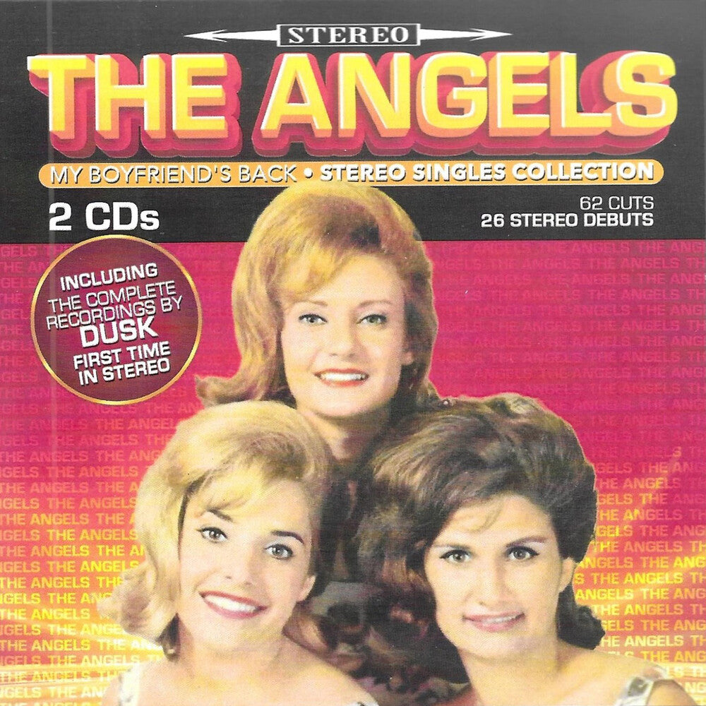 the album cover for Angels - My Boyfriend's Back-Stereo Singles Collection