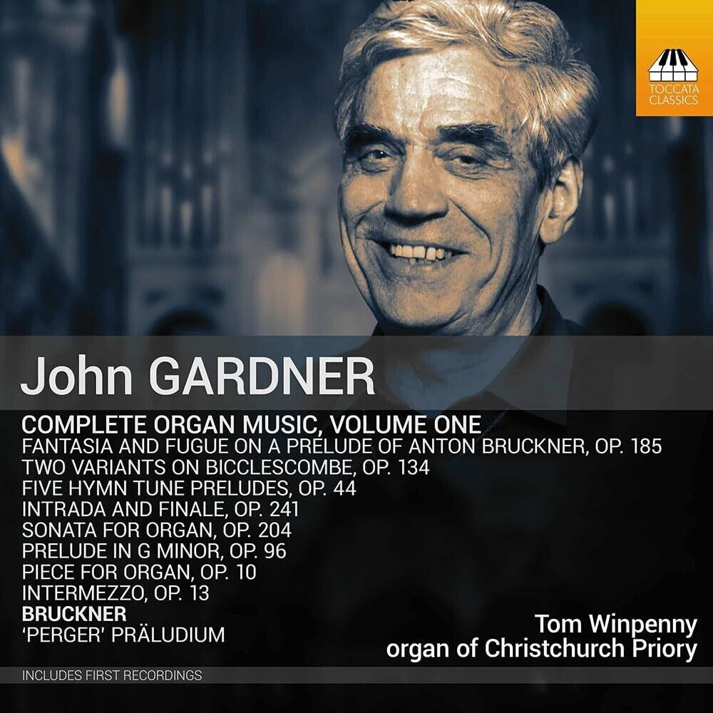 the album cover for Gardner / Winpenny - Complete Organ Music, Vol. 1