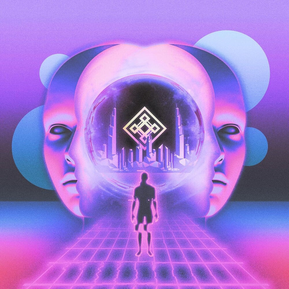 the album cover for Red Handed Denial - Journey Through Virtual Dystopia