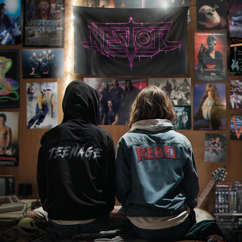 the album cover for Nestor - Teenage Rebel