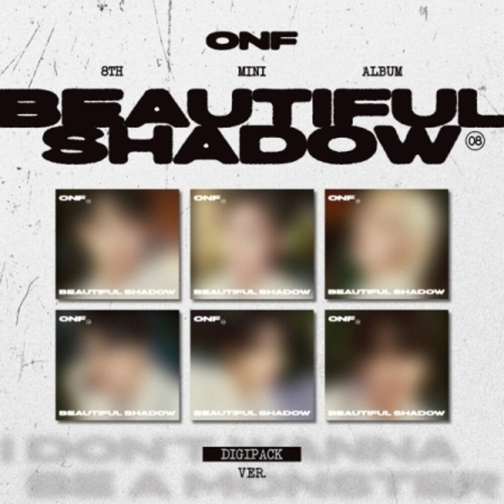 the album cover for Onf - Beautiful Shadow - Digipack - Random Cover (Post)