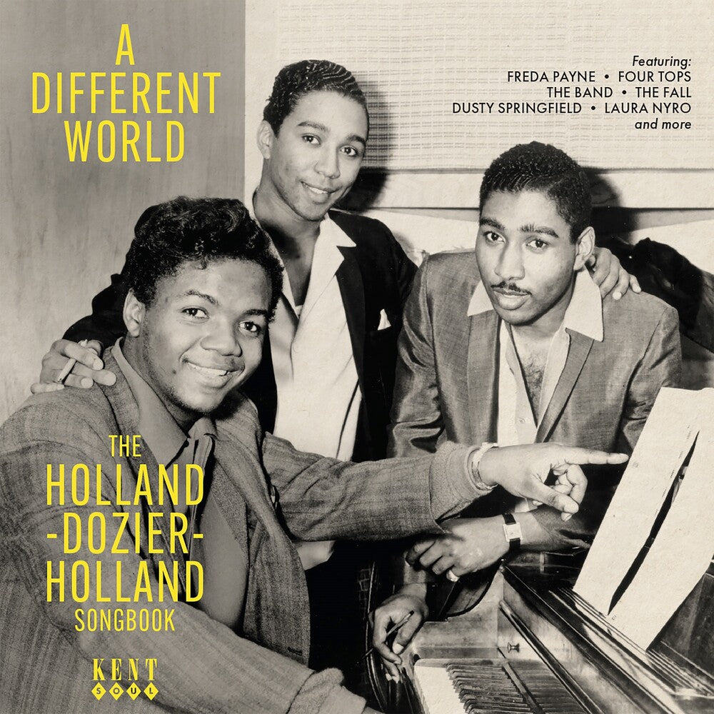 the album cover for Different World: Holland-Dozier-Holland Songbook - Different World: The Holland-Dozier-Holland Songbook / Various