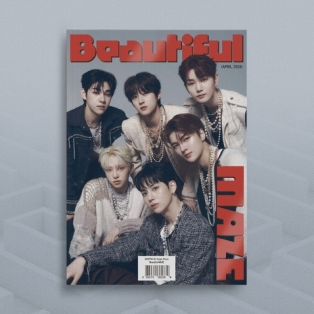 the album cover for Drippin - Beautiful Maze - incl. 74pg Photobook, Photocard, 2 Postcards + Folded Poster
