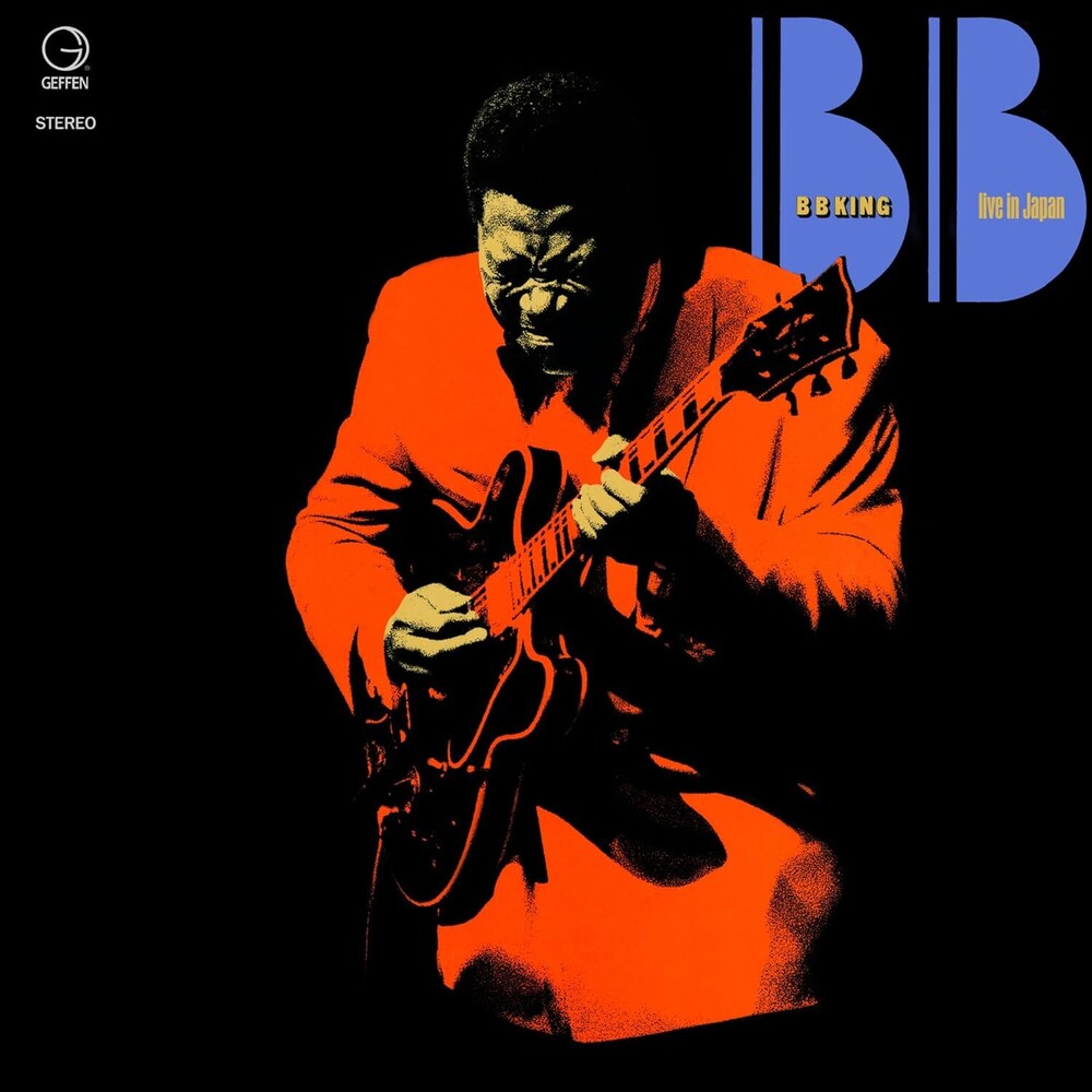 the album cover for B King .B. - Live In Japan