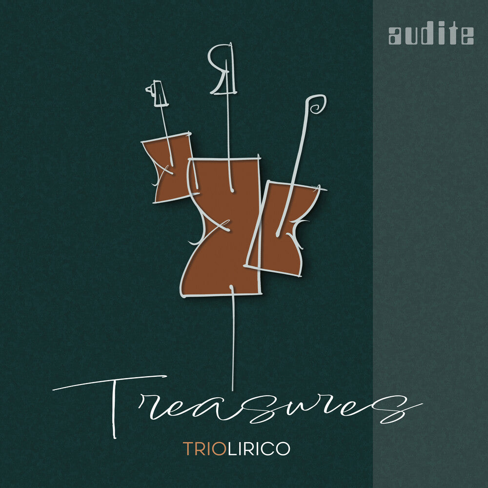 the album cover for Dohnanyi / Ysaye / Trio Lirico - Treasures - String Trios