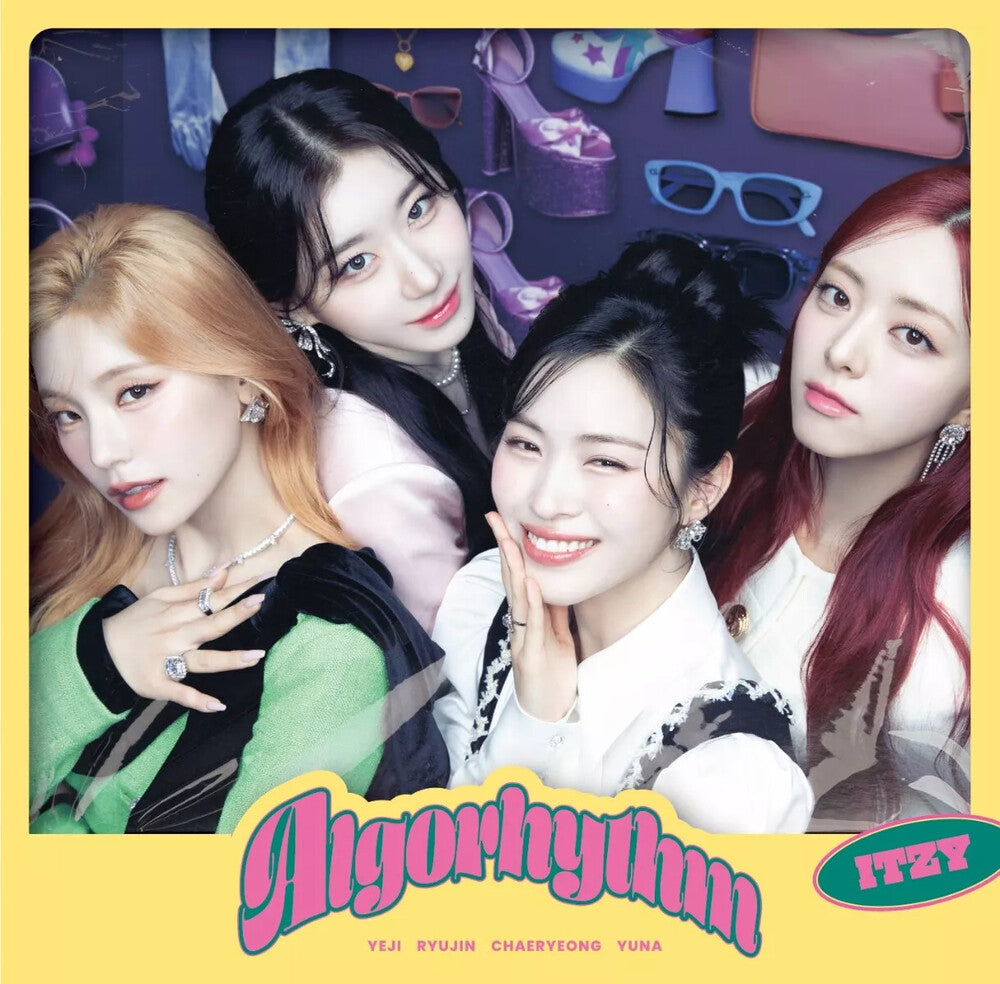 the album cover for ITZY - Algorhythm (Jpn)