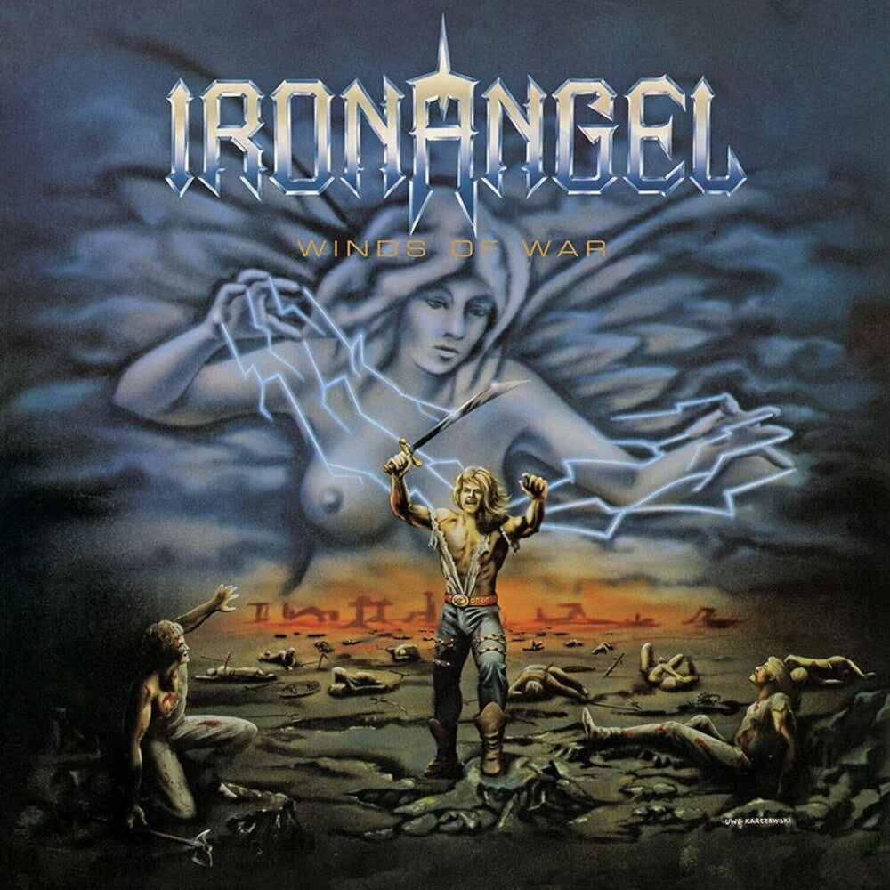 the album cover for Iron Angel - Winds Of War (Slip)