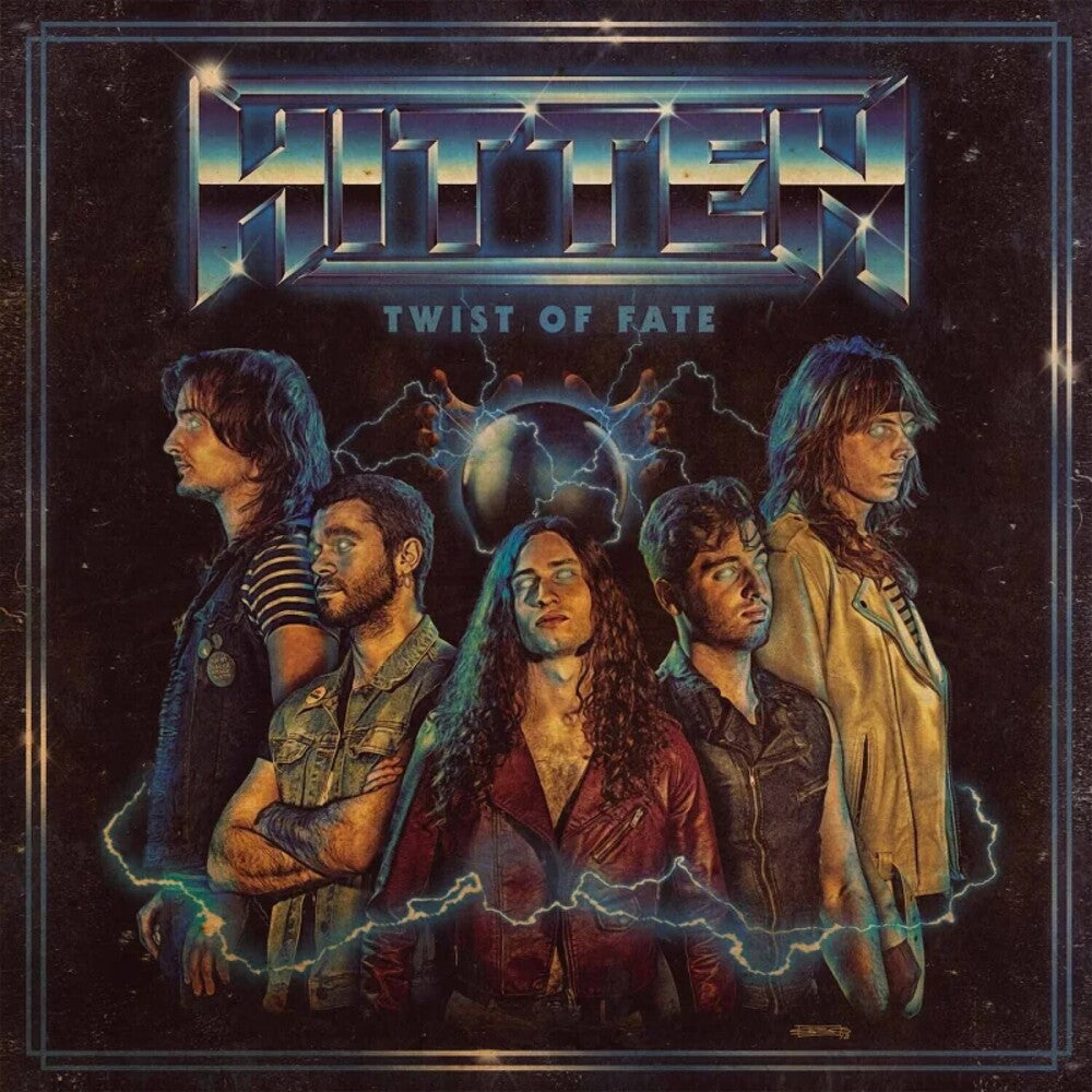 the album cover for Hitten - Twist Of Fate (Slip)