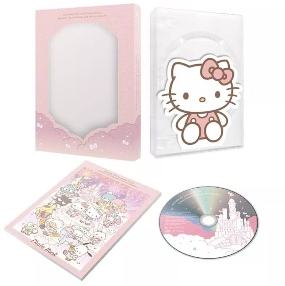 the album cover for Hello Kitty 50th Anniversary - Presents My Bestie Voice Collection Sanrio Cha
