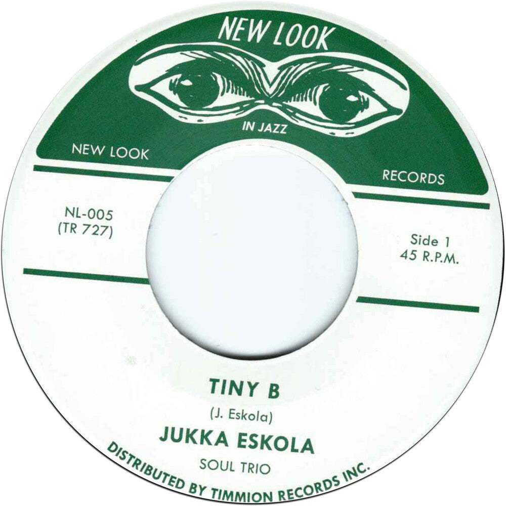 the album cover for Jukka Eskola Soul Trio - Tiny B/Stick Of A Branch