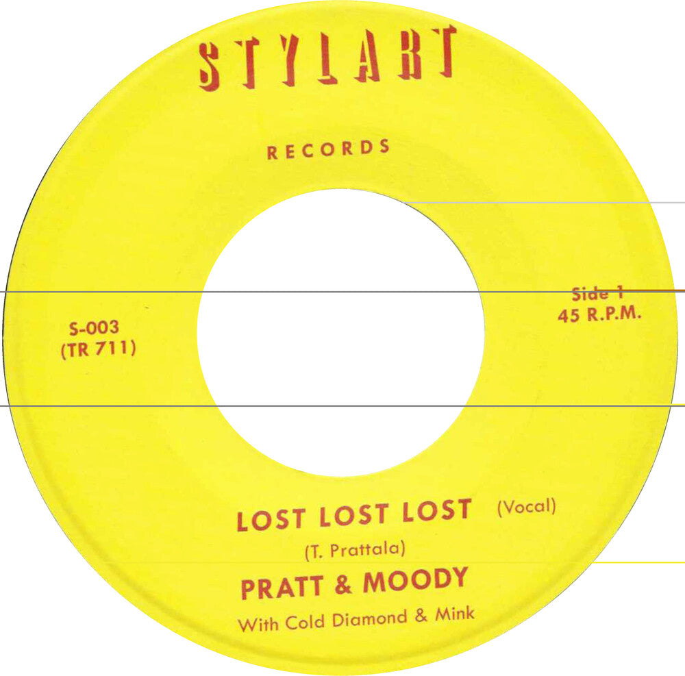 the album cover for Pratt & Moody / Cold Diamond & Mink - Lost Lost Lost/Lost Lost Lost (Instrumental)