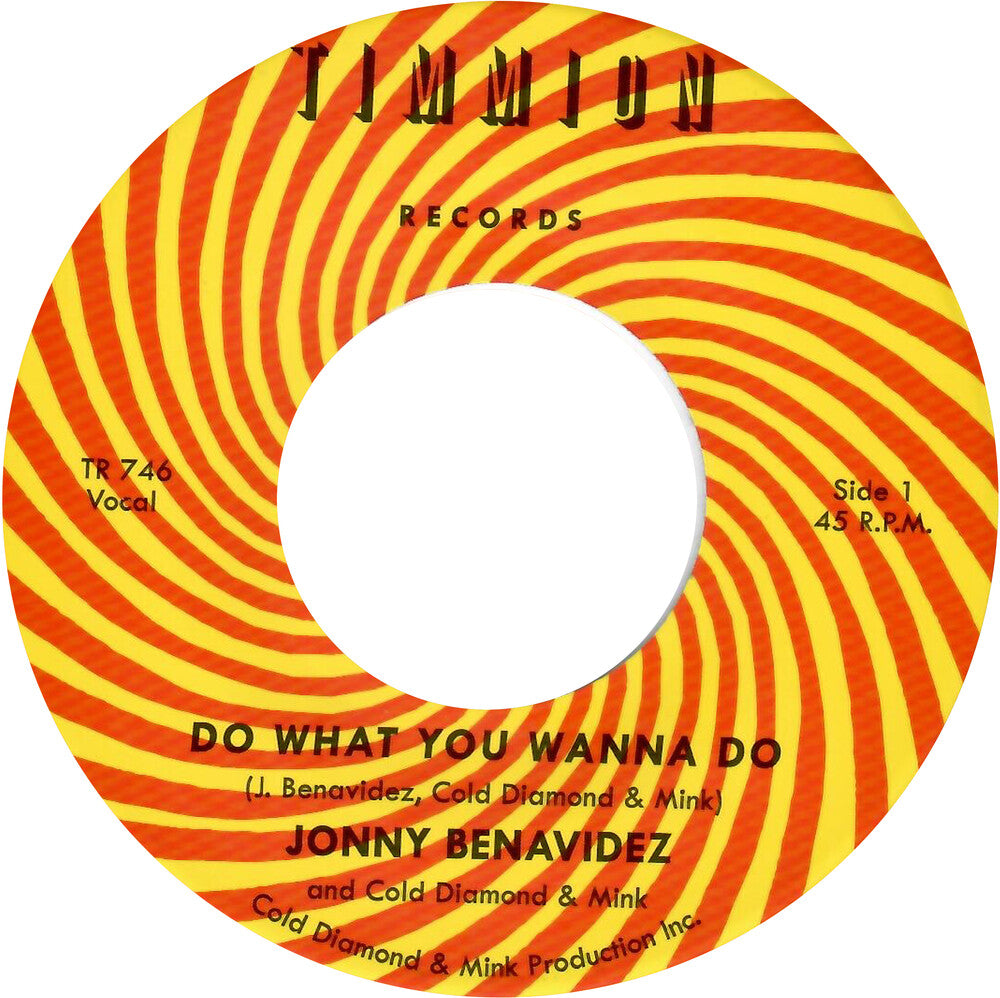 the album cover for Jonny Benavidez / Cold Diamond & Mink - Do What You Wanna Do