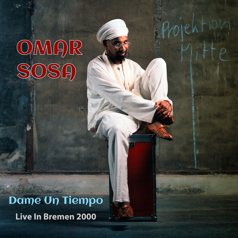 the album cover for Omar Sosa - Dame Un Tiempo: Live In Bremen 2000