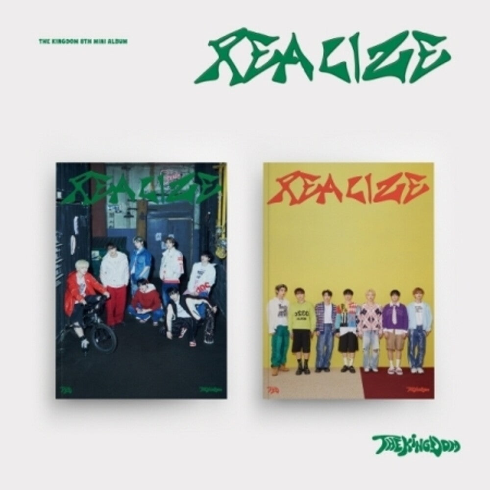 the album cover for Kingdom - Realize (Stic) (Pcrd) (Phob) (Phot) (Asia)