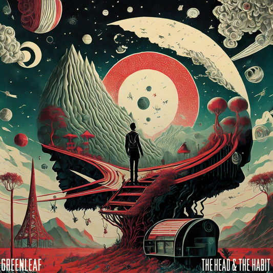 the album cover for Greenleaf - The Head & the Habit