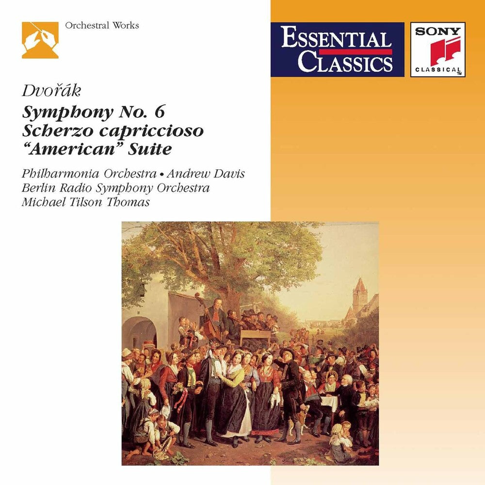 the album cover for Sir Andrew Davis - Dvorak: Sym No 6