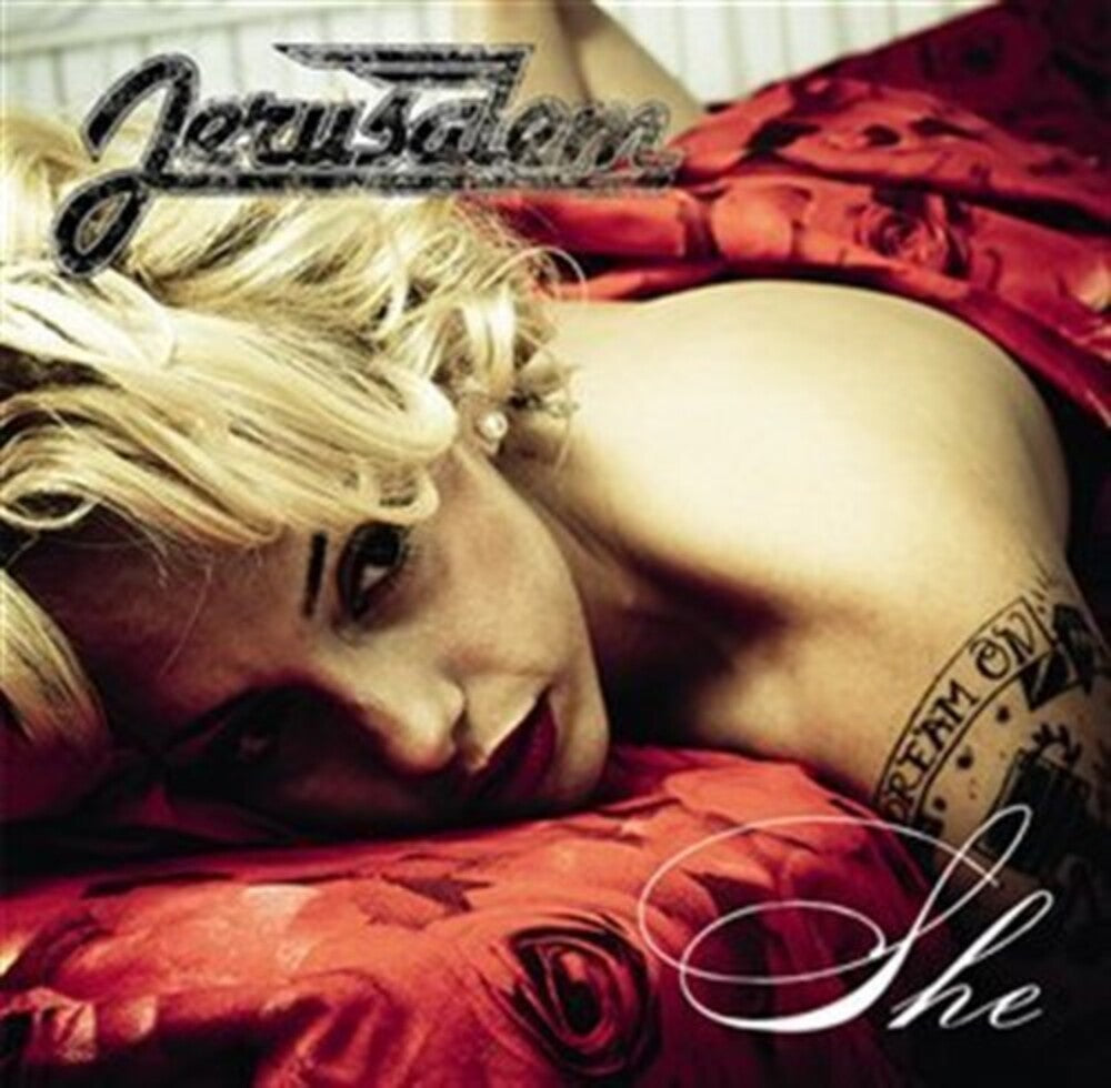 the album cover for Jerusalem - She