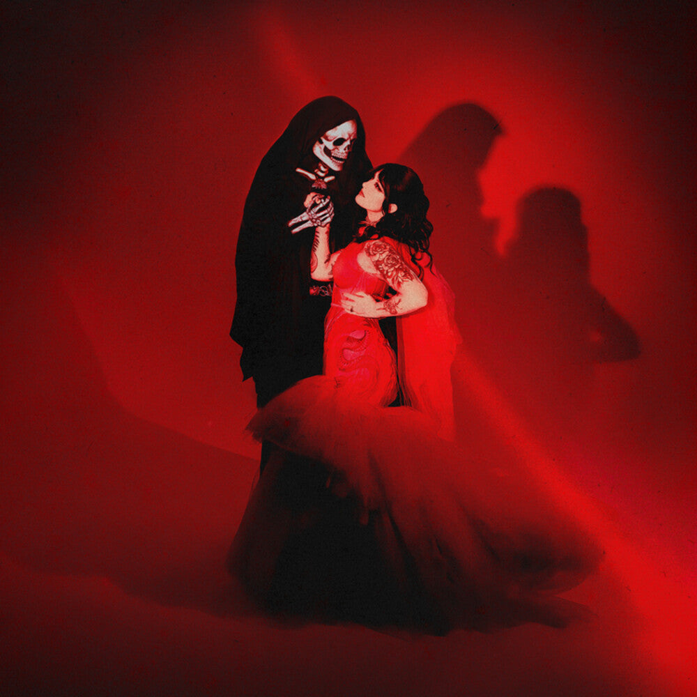 the album cover for Mothica - Kissing Death
