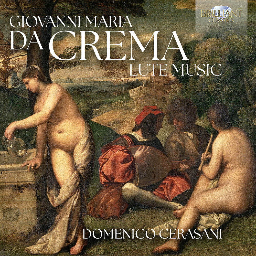 the album cover for Crema / Cerasani - Lute Music