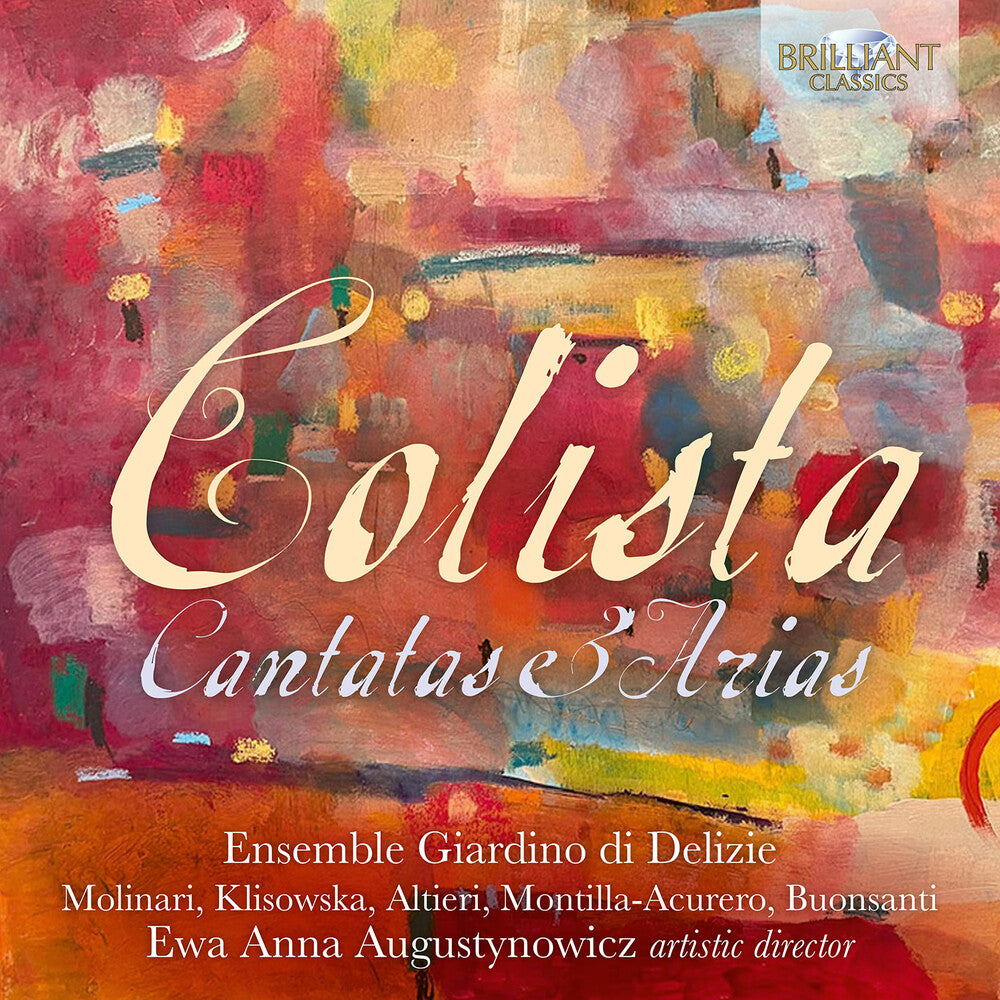 the album cover for Colista / Augustynowicz - Cantatas & Arias