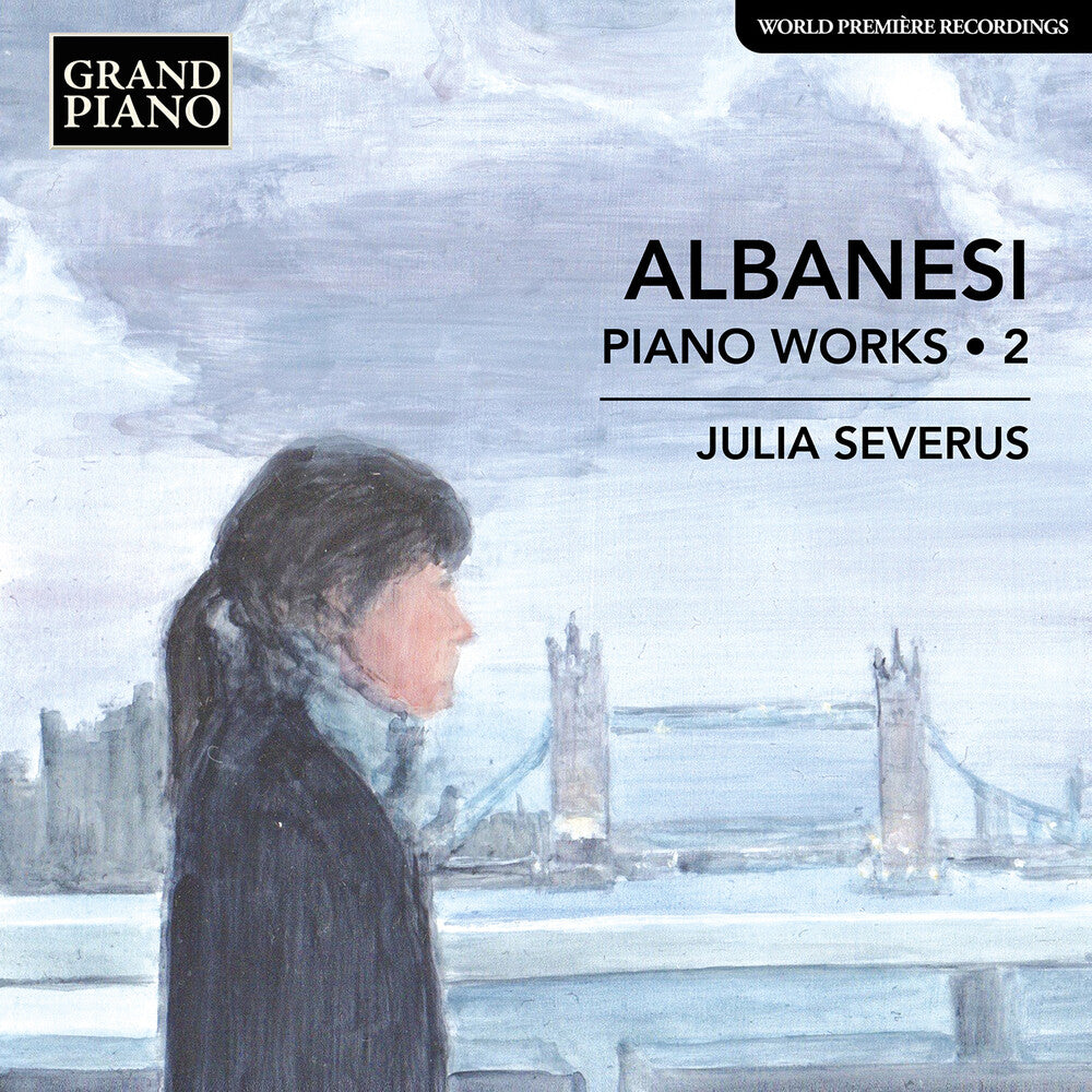 the album cover for Albanesi / Severus - Piano Works, Vol. 2