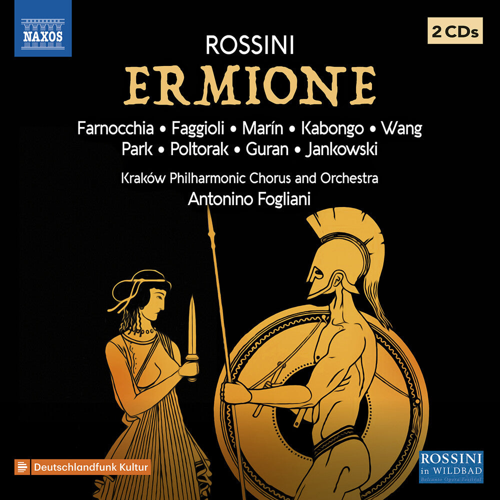 the album cover for Rossini / Faggioli / Poltorak - Ermione