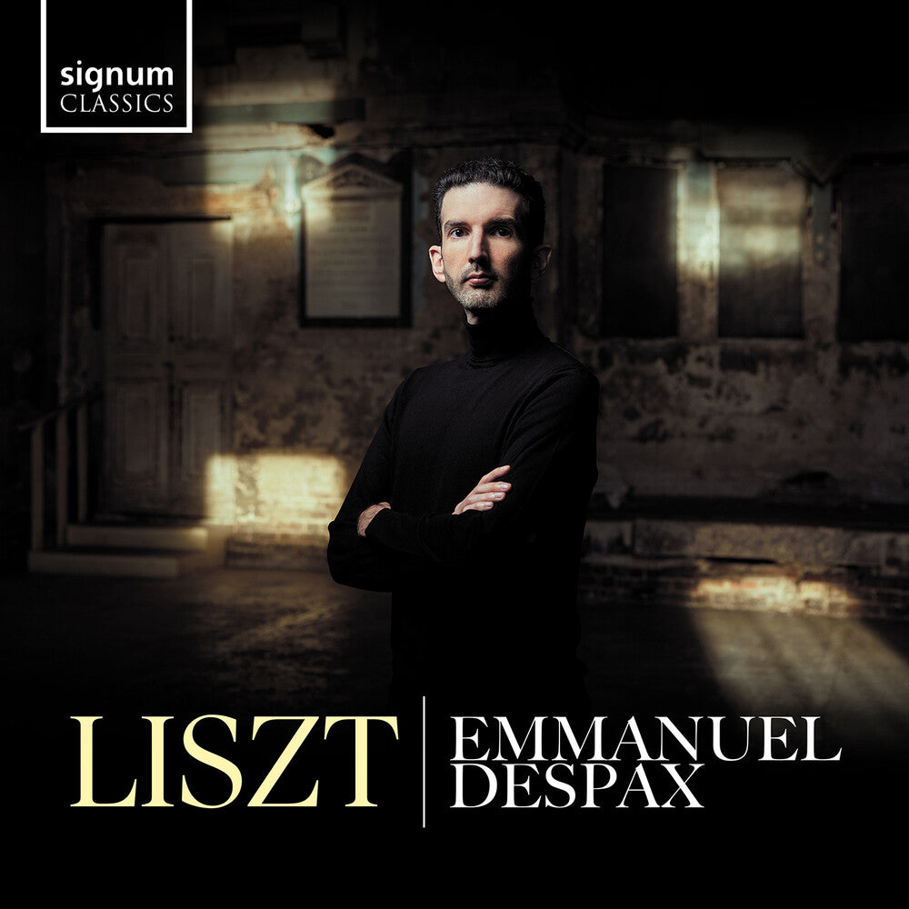 the album cover for Liszt / Despax - Piano Works