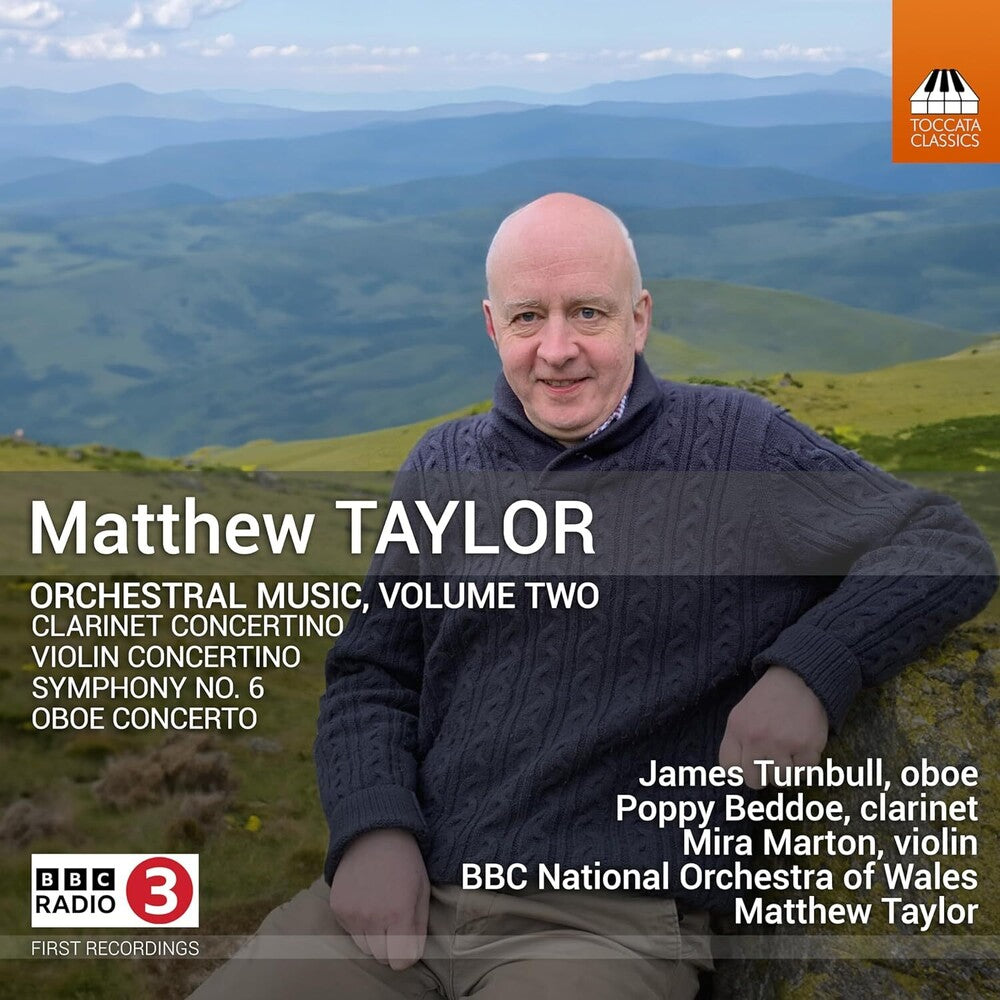 the album cover for Taylor / Turnbull / Hatfield - Orchestral Music, Vol. 2