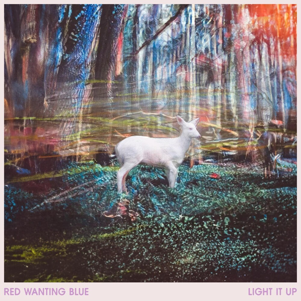 the album cover for Red Wanting Blue - Light It Up