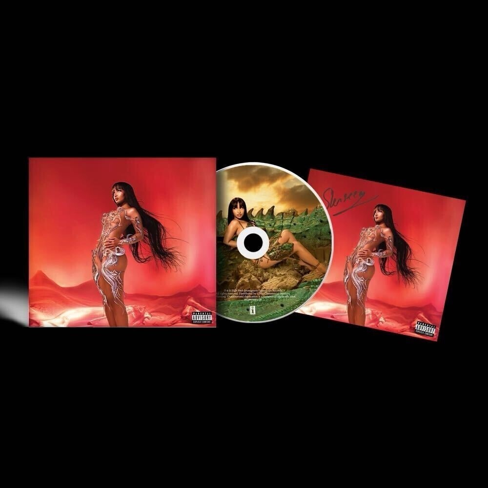 the album cover for Shenseea - Never Gets Late Here