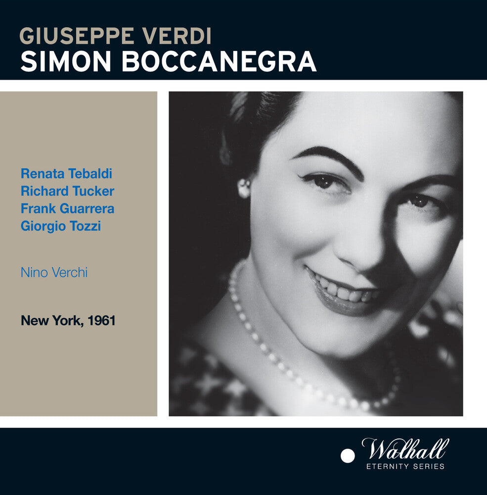 the album cover for G Verdi - Simon Boccanegra