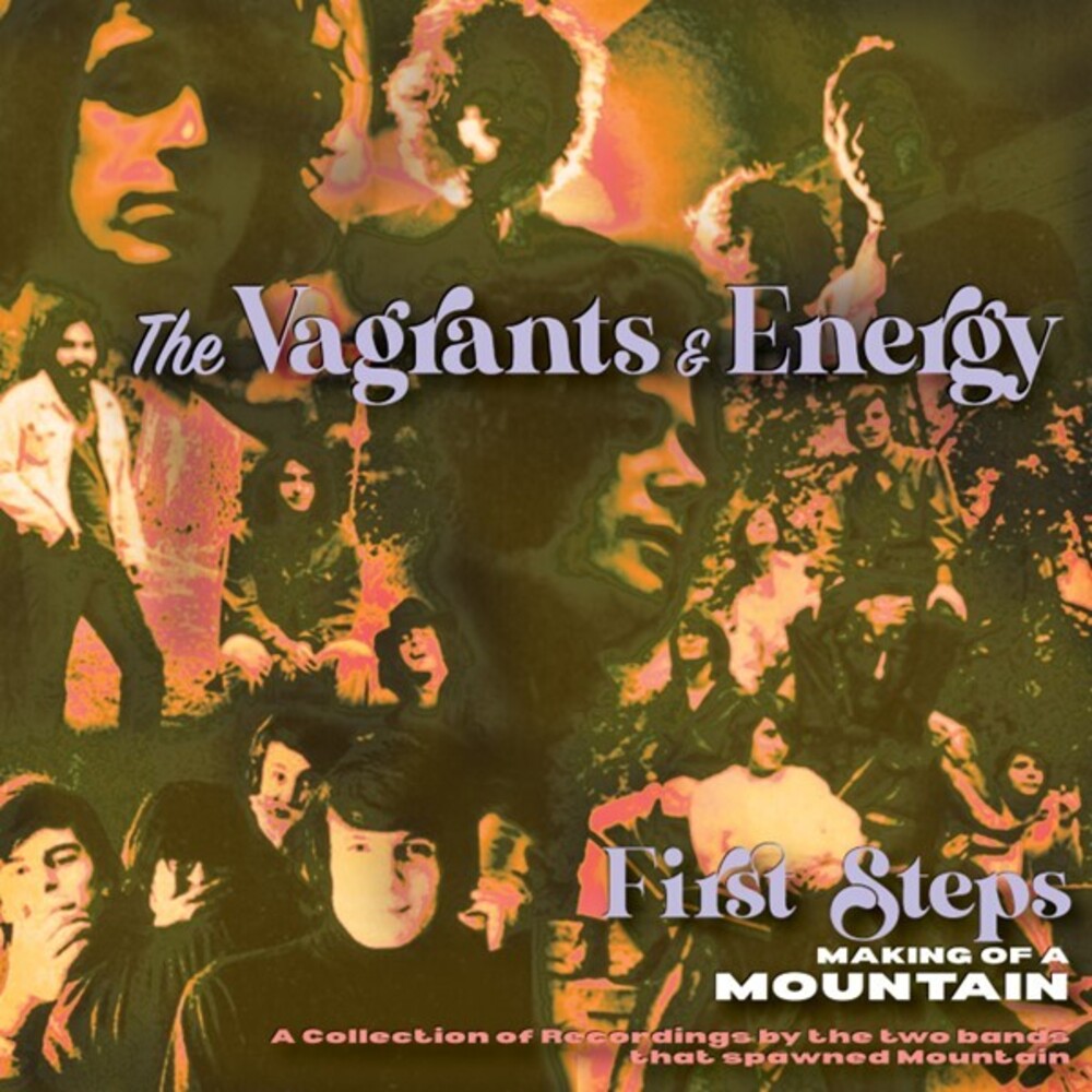 the album cover for Mountain - First Steps (Uk)