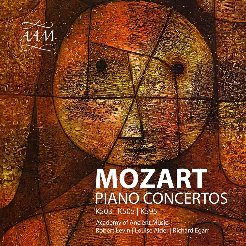 the album cover for Mozart / Academy Of Ancient Music - Piano Concertos Nos. 25 & 27