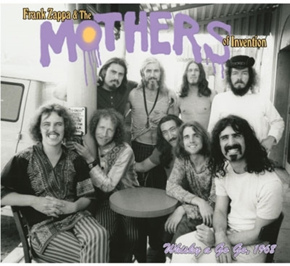 the album cover for Frank Zappa & The Mothers Of Invention - Whiskey A Go Go 1968