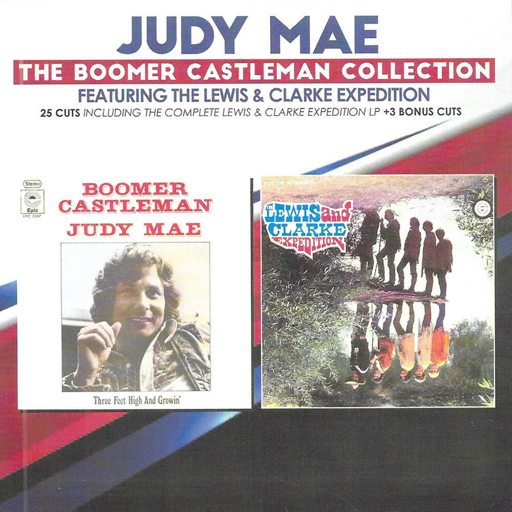 the album cover for Boomer Castleman / Lewis & Clarke Expedition - Judy Mae: Boomer Castleman Collection