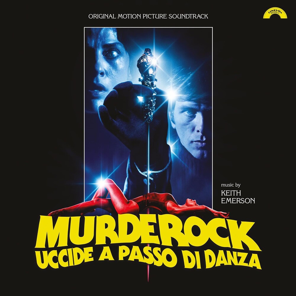the album cover for Keith Emerson (Ita) - Murderock - O.S.T. (Ita)