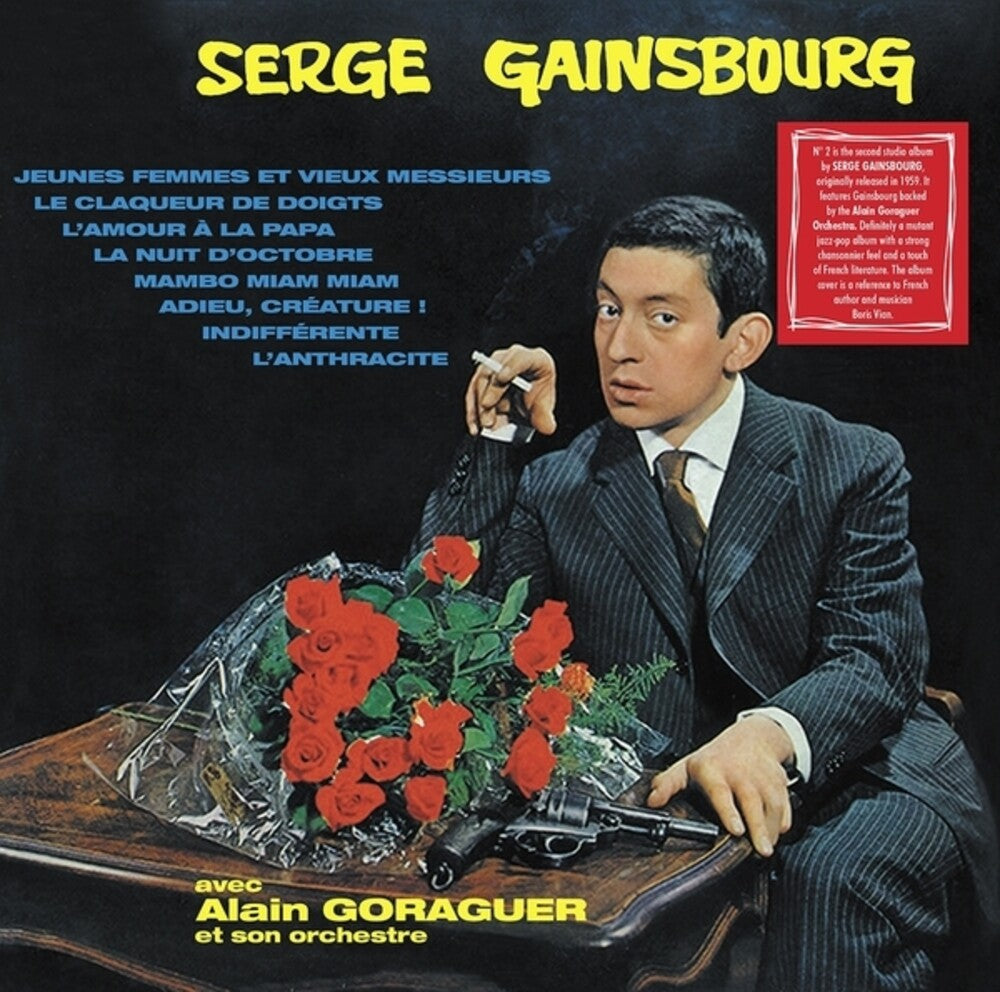 the album cover for Serge Gainsbourg / Goraguer,Alain - Serge Gainsbourg No. 2