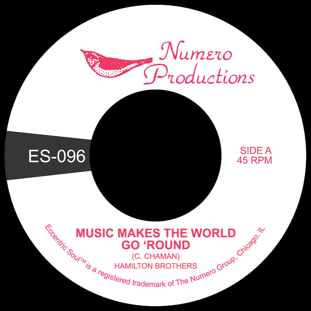 the album cover for Hamilton Brothers - Music Makes The World Go 'round