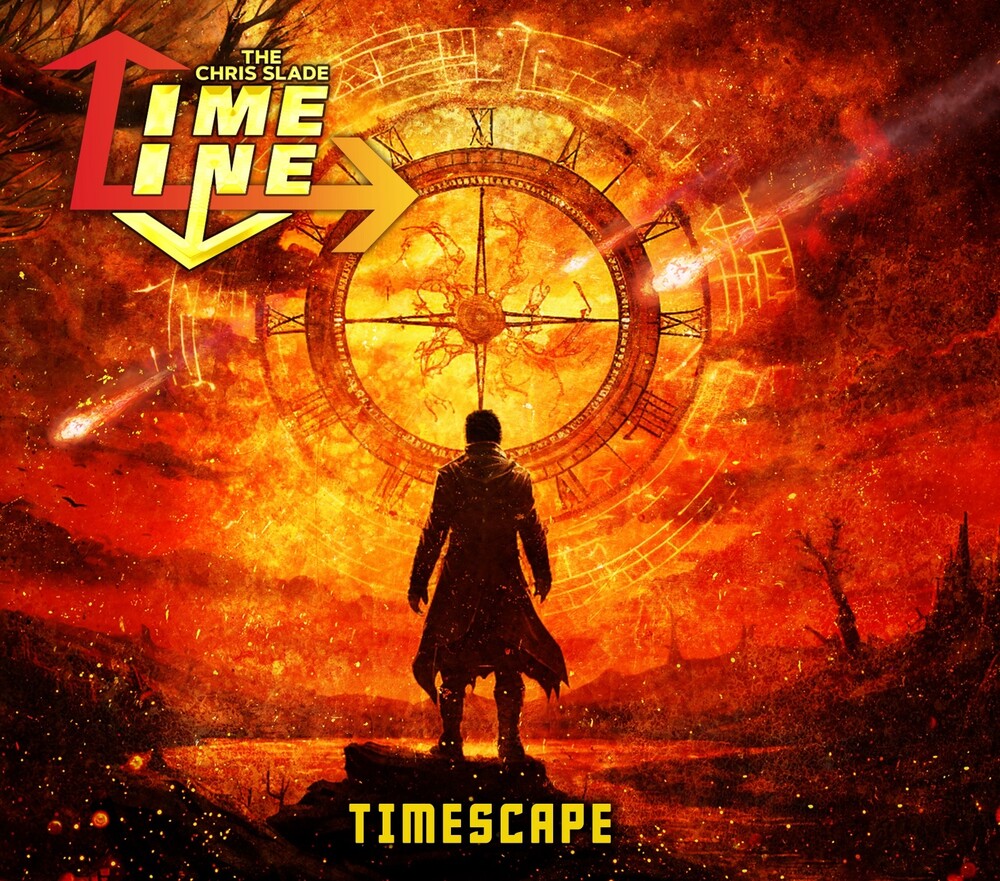 the album cover for Chris Slade Timeline - Timescape
