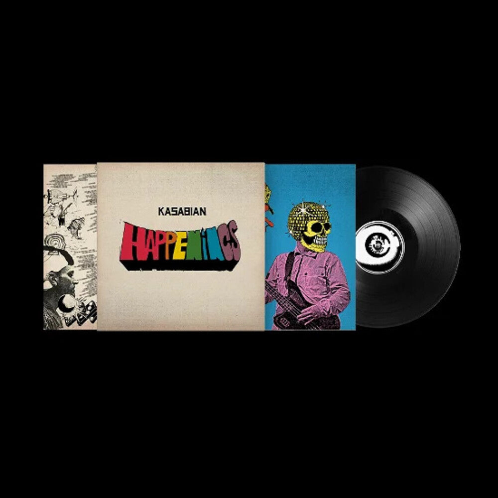 the album cover for Kasabian - Happenings