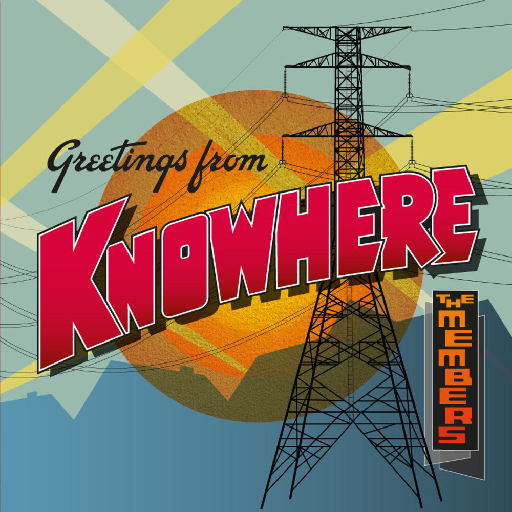 the album cover for Members - Greetings From Knowhere