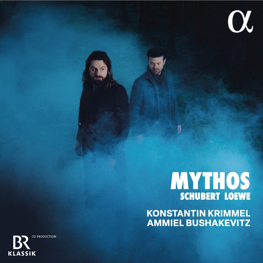 the album cover for Schubert / Loewe / Bushakevitz - Mythos
